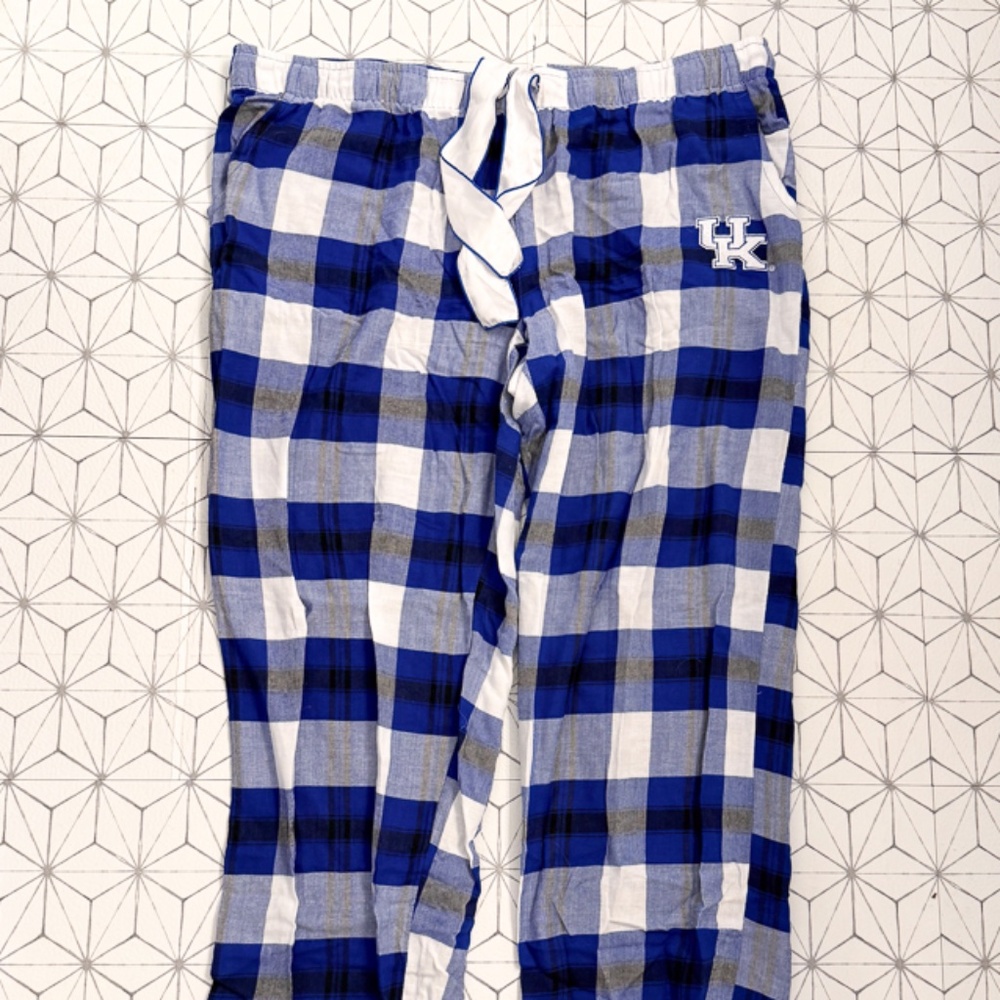 Women's Kentucky Wildcats Embroidered Flannel Sleep Pant XXL